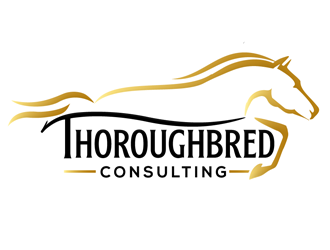 Thoroghbred Consulting logo design by megalogos