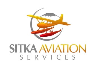 Sitka Aviation Services logo design by DreamLogoDesign