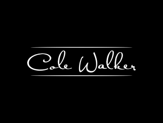 Cole Walker logo design by ammad