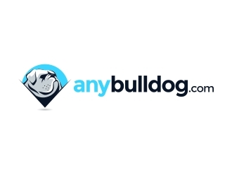 Anybulldog.com logo design by naldart