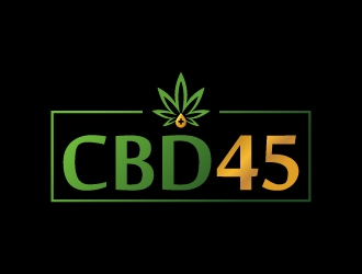 CBD 45 logo design by jaize