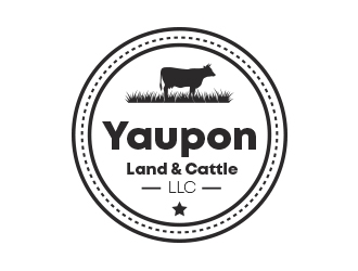 Yaupon Land & Cattle LLC logo design by heba