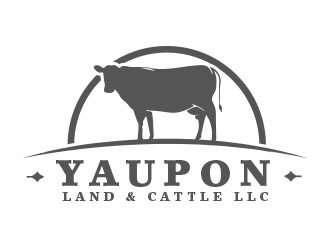 Yaupon Land & Cattle LLC logo design by Sorjen