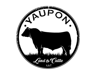Yaupon Land & Cattle LLC logo design by Suvendu