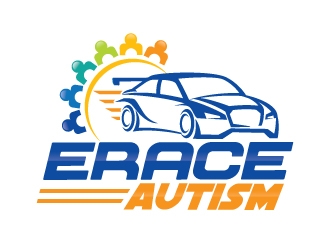 eRace Autism logo design by Suvendu
