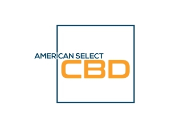 American Select CBD logo design by berkahnenen
