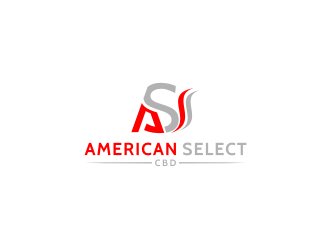 American Select CBD logo design by bricton
