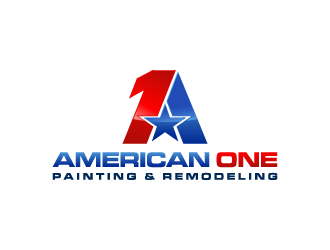 American One Painting & Remodeling  logo design by shadowfax