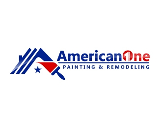 American One Painting & Remodeling  logo design by fantastic4