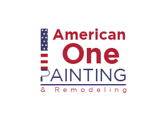 American One Painting & Remodeling  logo design by AnuragYadav
