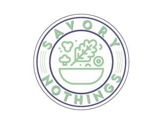 Savory Nothings logo design by AYATA