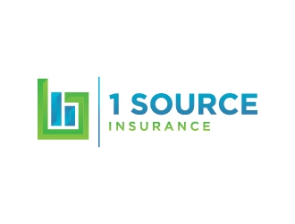 1 Source Insurance logo design by Fear