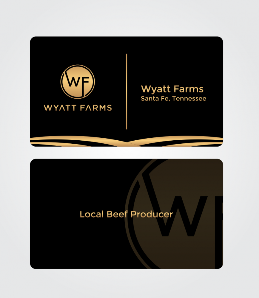 Wyatt Farms logo design by mutafailan