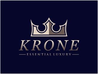 KRONE logo design by 48art