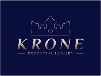 KRONE logo design by 48art