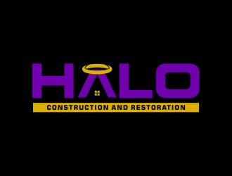 Halo Construction and Restoration logo design by done