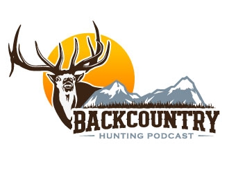 Backcountry Hunting Podcast logo design by daywalker