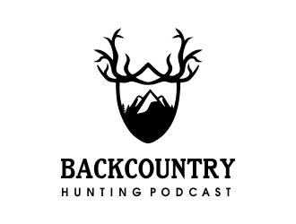 Backcountry Hunting Podcast logo design by JessicaLopes