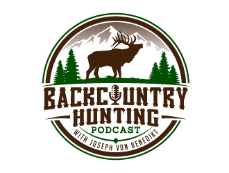 Backcountry Hunting Podcast logo design by jaize