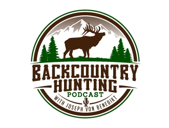 Backcountry Hunting Podcast logo design by jaize