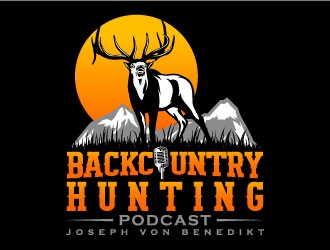 Backcountry Hunting Podcast logo design by daywalker