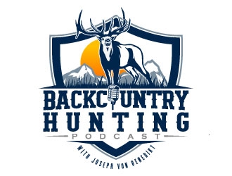 Backcountry Hunting Podcast logo design by daywalker