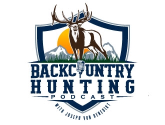 Backcountry Hunting Podcast logo design by daywalker