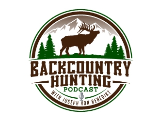 Backcountry Hunting Podcast logo design by jaize