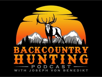Backcountry Hunting Podcast logo design by daywalker