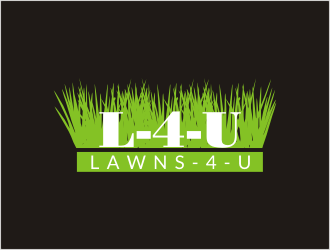 Lawns-4-U logo design by bunda_shaquilla