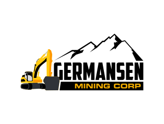 Germansen Mining Corp logo design by Kruger