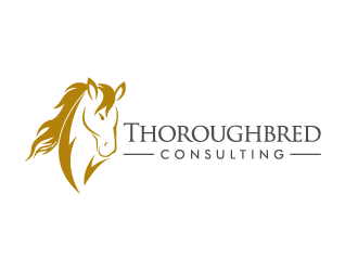 Thoroghbred Consulting logo design by pencilhand