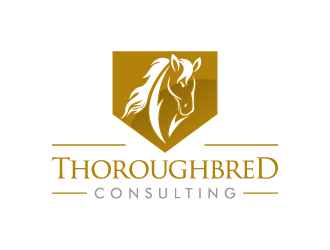 Thoroghbred Consulting logo design by pencilhand