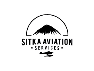 Sitka Aviation Services logo design by Lovoos