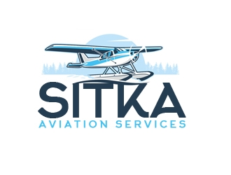 Sitka Aviation Services logo design by samueljho