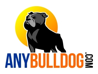 Anybulldog.com logo design by madjuberkarya