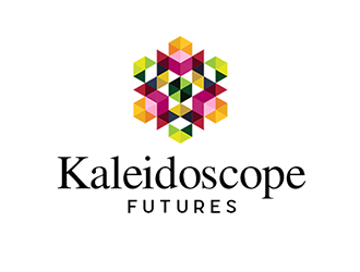 Kaleidoscope Futures logo design by Optimus
