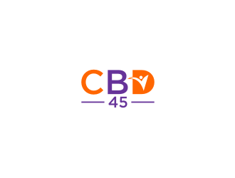 CBD 45 logo design by bricton