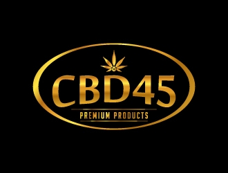 CBD 45 logo design by jaize