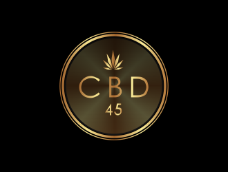 CBD 45 logo design by giphone