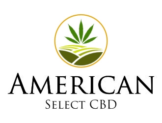 American Select CBD logo design by jetzu