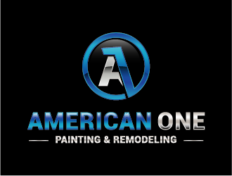 American One Painting & Remodeling  logo design by esso