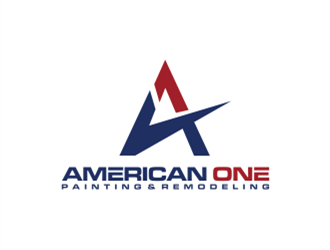 American One Painting & Remodeling  logo design by sheilavalencia
