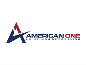 American One Painting & Remodeling  logo design by sheilavalencia