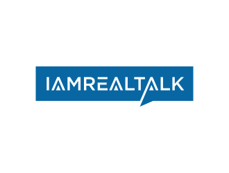 Iamrealtalk logo design by ammad