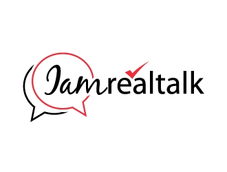 Iamrealtalk logo design by kgcreative