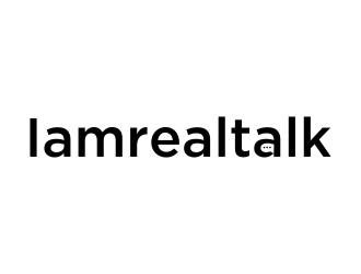 Iamrealtalk logo design by oke2angconcept