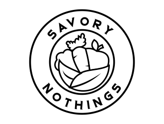Savory Nothings logo design by cikiyunn