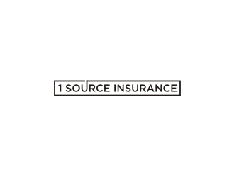 1 Source Insurance logo design by Barkah