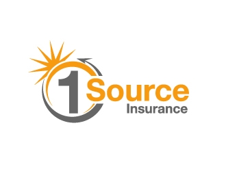 1 Source Insurance logo design by kgcreative